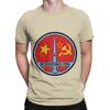 Interkosmos 1980 Soviet Space Mission Emblem Novelty 100 Cotton TShirt interkosmos Tees Tops For Unisex