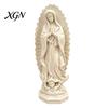 Handmade Retro Figurine Our Lady of Guadalupe Religious Statue, Virgin Mary Figurine, Resin Sculpture, Collectable Character Inspirational Art