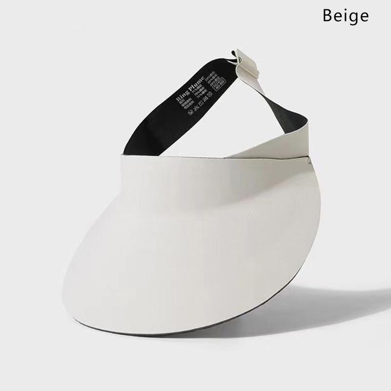 

Складная бесшовная широкополая шляпа с козырьком, быстросохнущая, защита от ультрафиолета, нейлоновая шляпа, не оставляющая следов от солнца, женский летний подарок бежевый