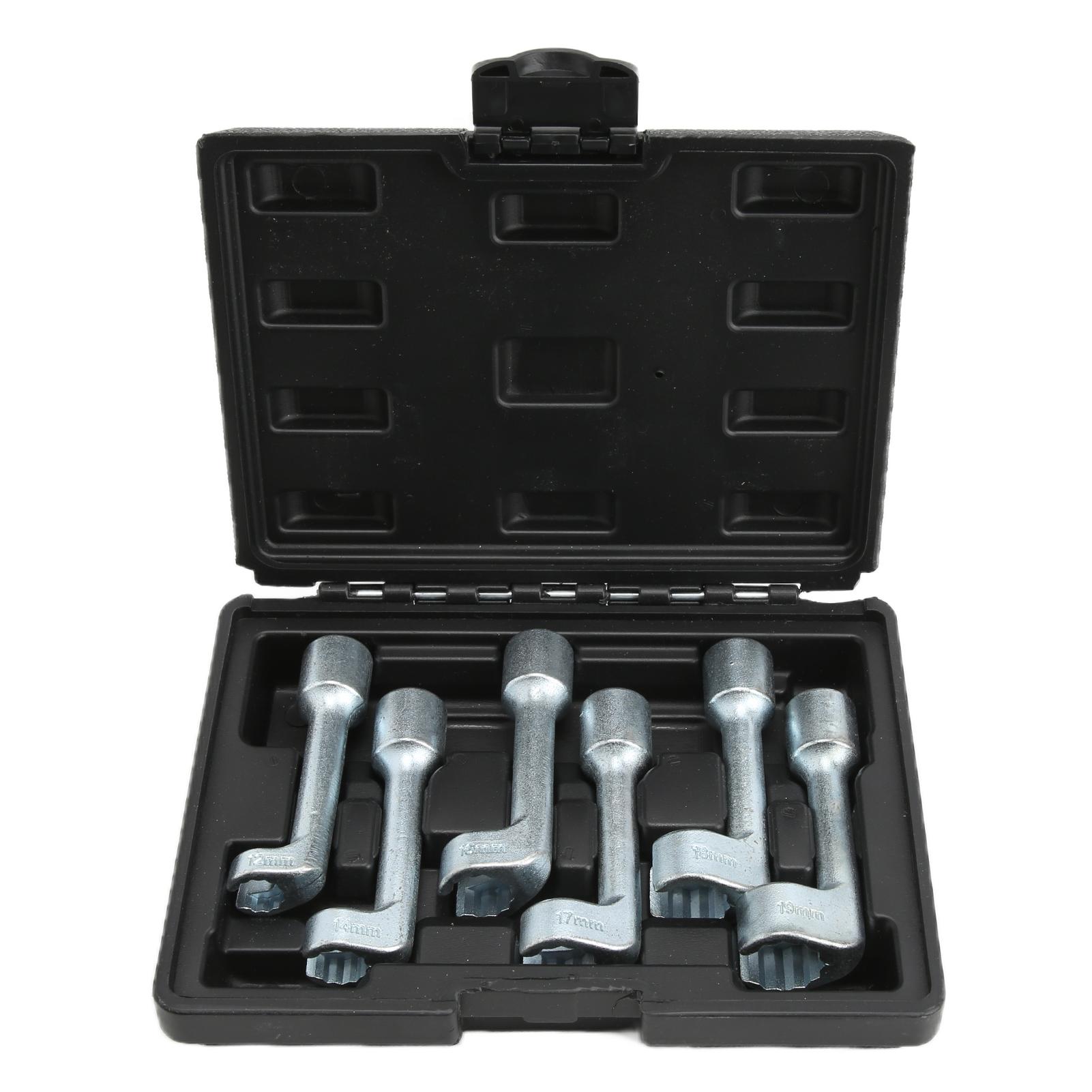 

Набор из 6 торцевых ключей для инжекторной линии типа L, хром-ванадиевая сталь, головка для топливной трубы впрыска