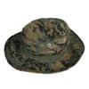 Outdoor Wide Brim Bucket Hat for Fishermen Summer Camouflage Sun Protection for Hiking and Fishing
