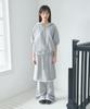 VIDEO JOCKEY Dot Skirt Pants [Melange Gray]