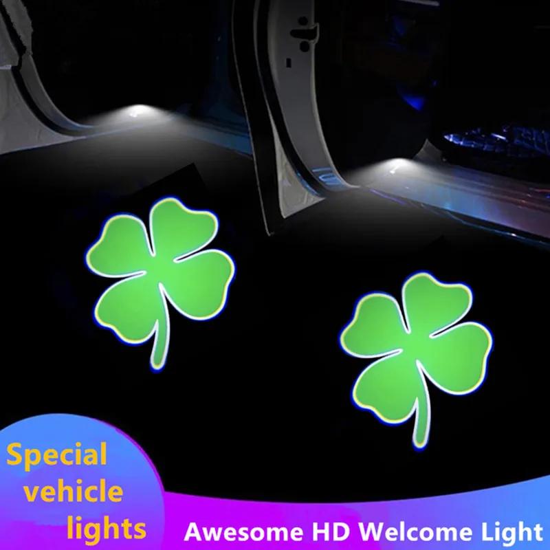 LED Emblem Lamp Car Door Projector Logo Welcome Light For Alfa Romeo 159 Mito Stelvio Brera Spider Giulietta Giulia AccessoriesKB1