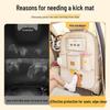 Car Seat Organizer: Multi-functional Storage Box, Tissue Holder, Hanging Trash Can, Backseat Kick Mat, Hanging Bag.