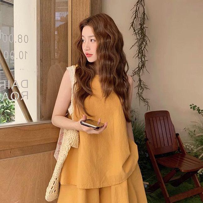 

Women s Summer Lace Tank & Shorts Set - Fairy-like, Fashionable, Petite Sleeveless Ensemble XL (135-150 jin)