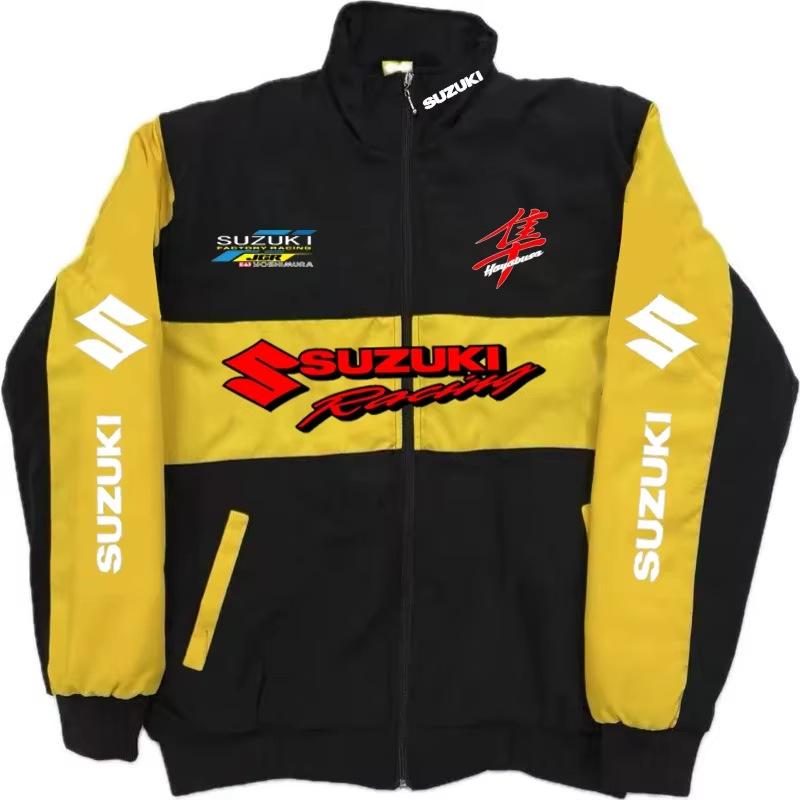 Car Logo Print Casual Jacket Men's Fashion Comfort Outerwear Streetwear Sports Top