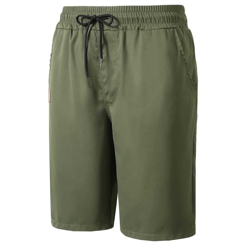 Mens Casual Drawstring Waist Shorts Relaxed Fit Lightweight Shorts with Pockets for Everyday Wear and Outdoor Activities