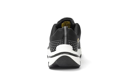 SAFETY JOGGER FREEDOM S1PS LOW TLS Safety Shoes, Slip-Resistant, Anti-Static, Puncture-Resistant, ISO Standard, Dial-Type, Black, Size 26.0 Cm