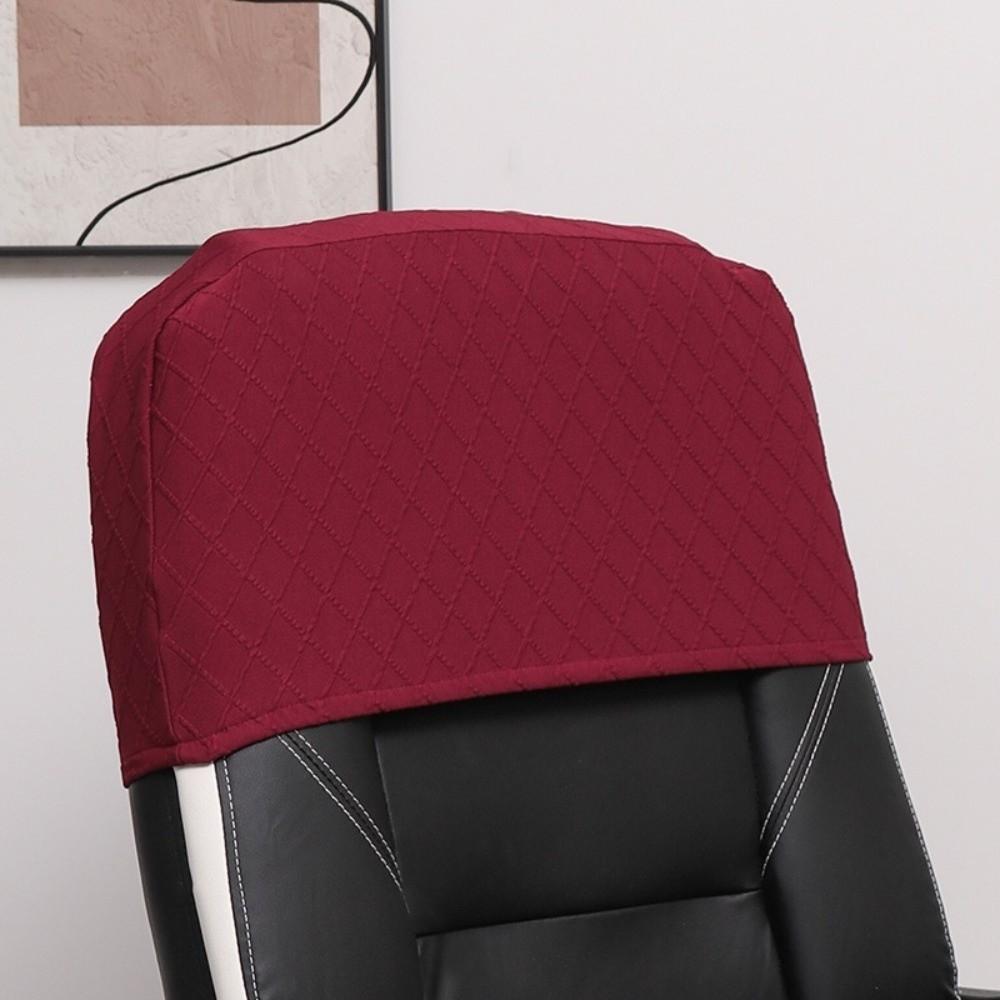 Protective Cover Office Chair Backrest Cover Elastic Backrest Slipcover  Office Chair