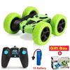 Remote Control Car, RC Cars Toys for Kids, 4WD Stunt Car with LED Lights 360° Flips, Drift Racing Electric Toy Gift for Boy Girl