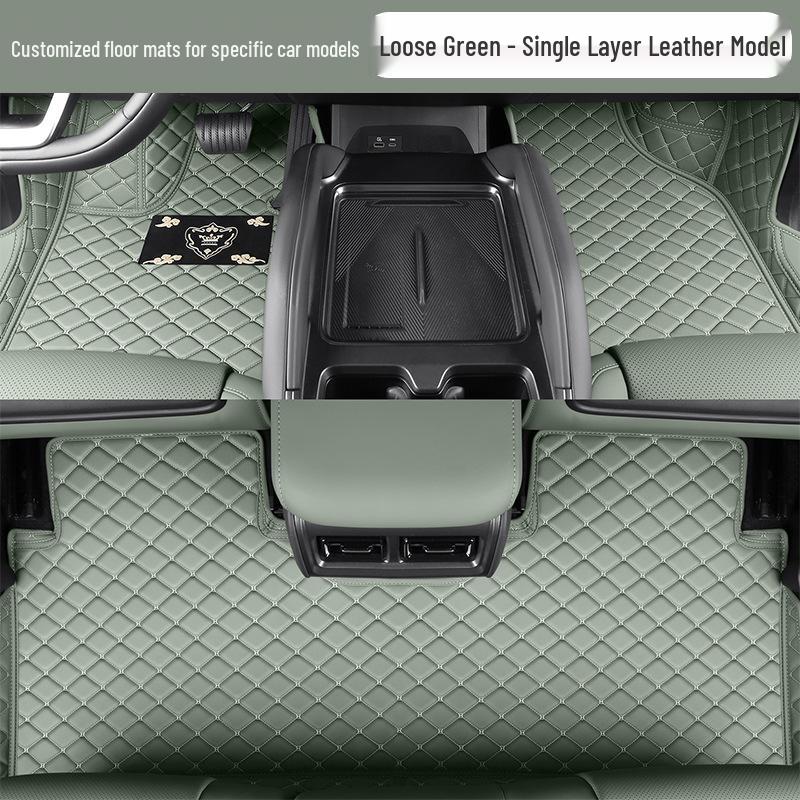 Fengyun X3/X3L Leather Floor Mats 2025 - Five-Seater Car Interior Carpet Accessories
