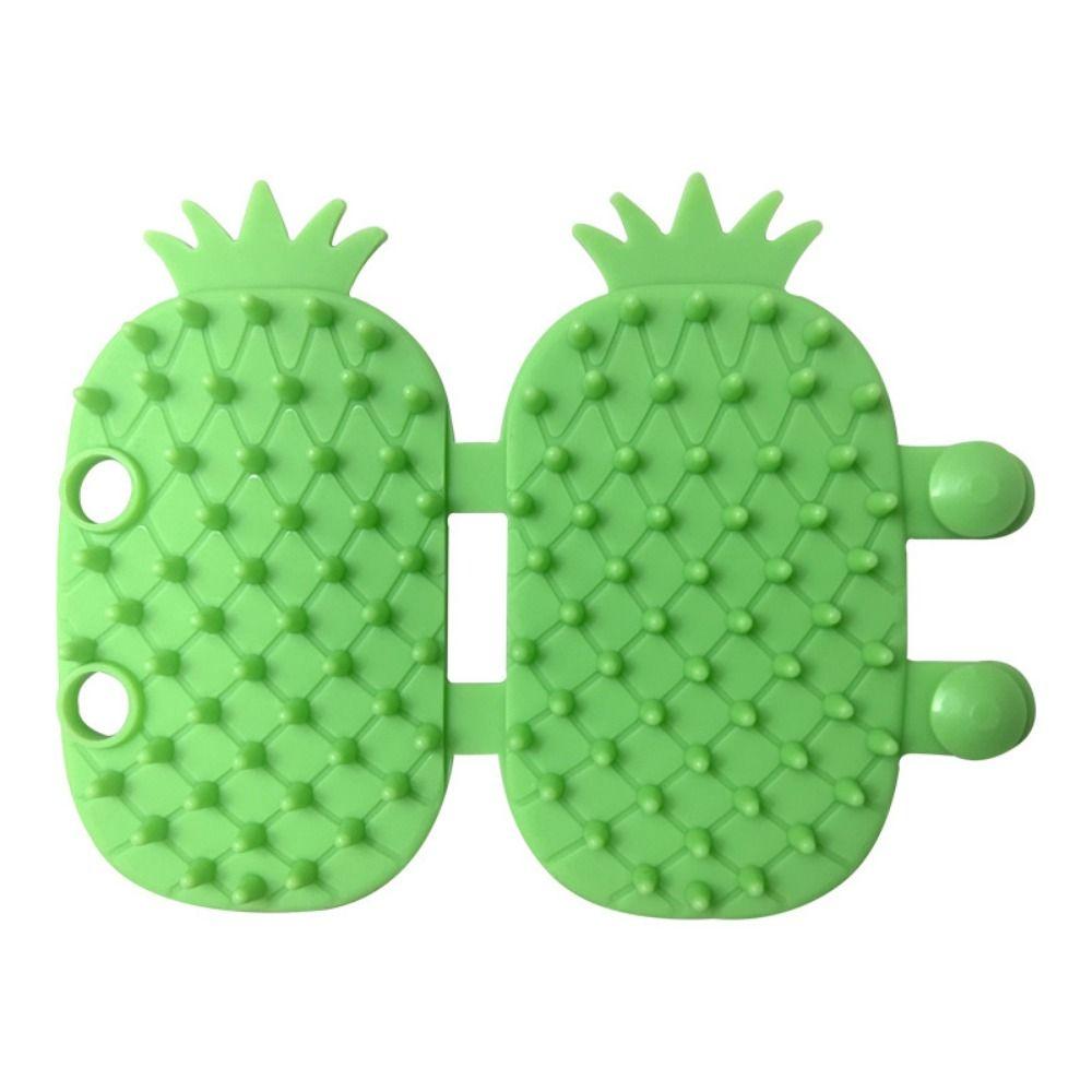 Cat Wall Corner Brush Kitten Soft Face Scratcher Adjustable Self Groomer Silicone Portable Massage Brush Indoor Pet Supplies