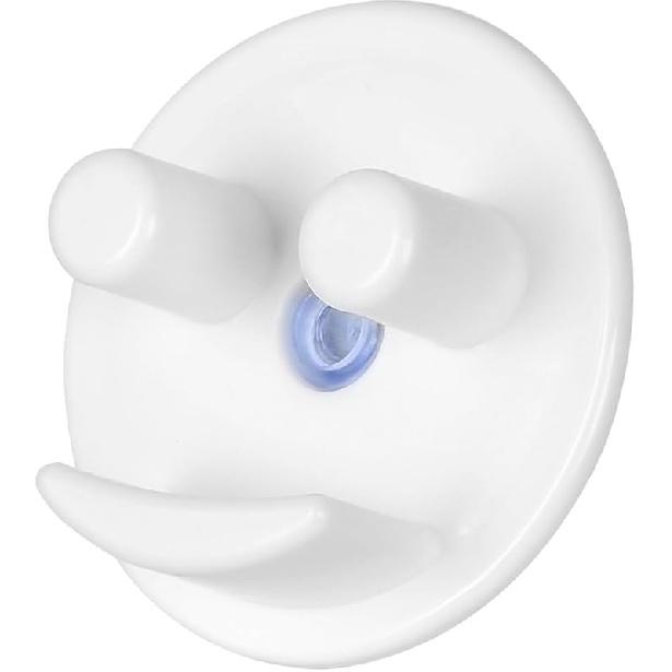 Sponge Holder, Sink Caddy for Scrub Sponges with Suction Cup Installation, Kitchen/Bathroom Sink Sponge Storage, Self Draining, Dishwasher Safe for 1 PACK