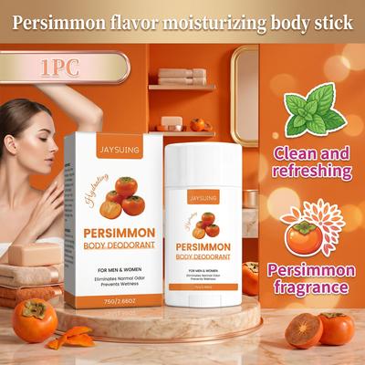 Deodorante Stick Idratante al Profumo di Cachi Per Uso Quotidiano Mantiene il Corpo Fresco Fragranza Leggera Per Donne e Uomini 75g