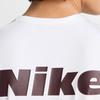 Nike Dri-Fit UV Logo Round Neck Sweat-Wicking Quick-Dry Fashionable Versatile Short Sleeve T-Shirt Men Tops White HV4882100