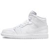 New 1 Mid Triple White 554724-136