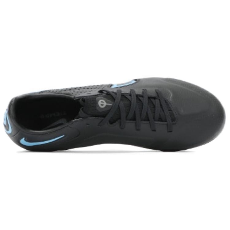 Nike Tiempo Legend 9 HG Hard Ground Natural Grass Slip Resistant Abrasion Resistant Soccer Shoes Men's Black DB5621-004