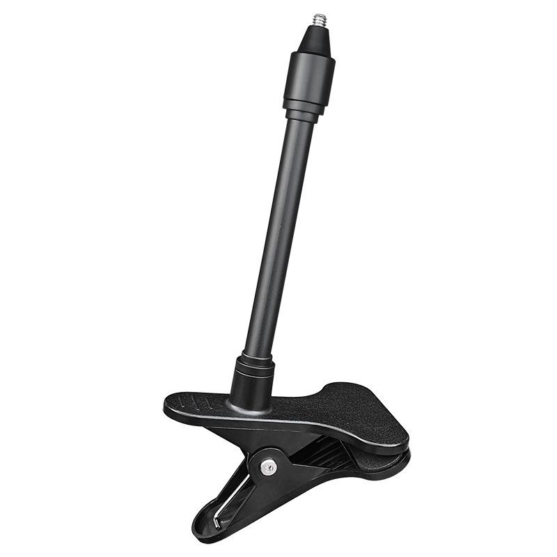 

Портативное гибкое крепление-зажим для камеры, держатель для видеоняни, веб-камеры, без сверления, сгибаемый кронштейн с зажимом