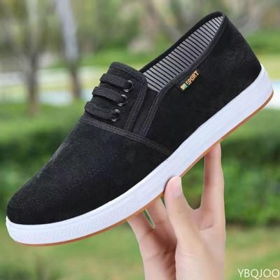 Męskie nowe płaskie buty codzienne, antypoślizgowe, odporne na zużycie, płócienne buty codzienne sportowe, wulkanizowane buty Zapatos Hombre