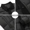 2025 Men's Versatile Lapel Down Jacket: Stylish & Warm Winter Outerwear for All Ages