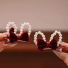 2pcs/set Double-Sided Bow Hair Clips with 3D Bunny Ears Baby Girl Duckbill Clips Cute Hairpins for Toddlers Hair Accessories