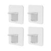 Shelf Support Holders Free-punching Removable Rack Pegs Plastic Wardrobe Partition Brackets Cabinet for Bathroom Bedroom