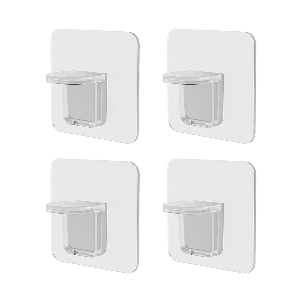 Shelf Support Holders Free-punching Removable Rack Pegs Plastic Wardrobe Partition Brackets Cabinet for Bathroom Bedroom