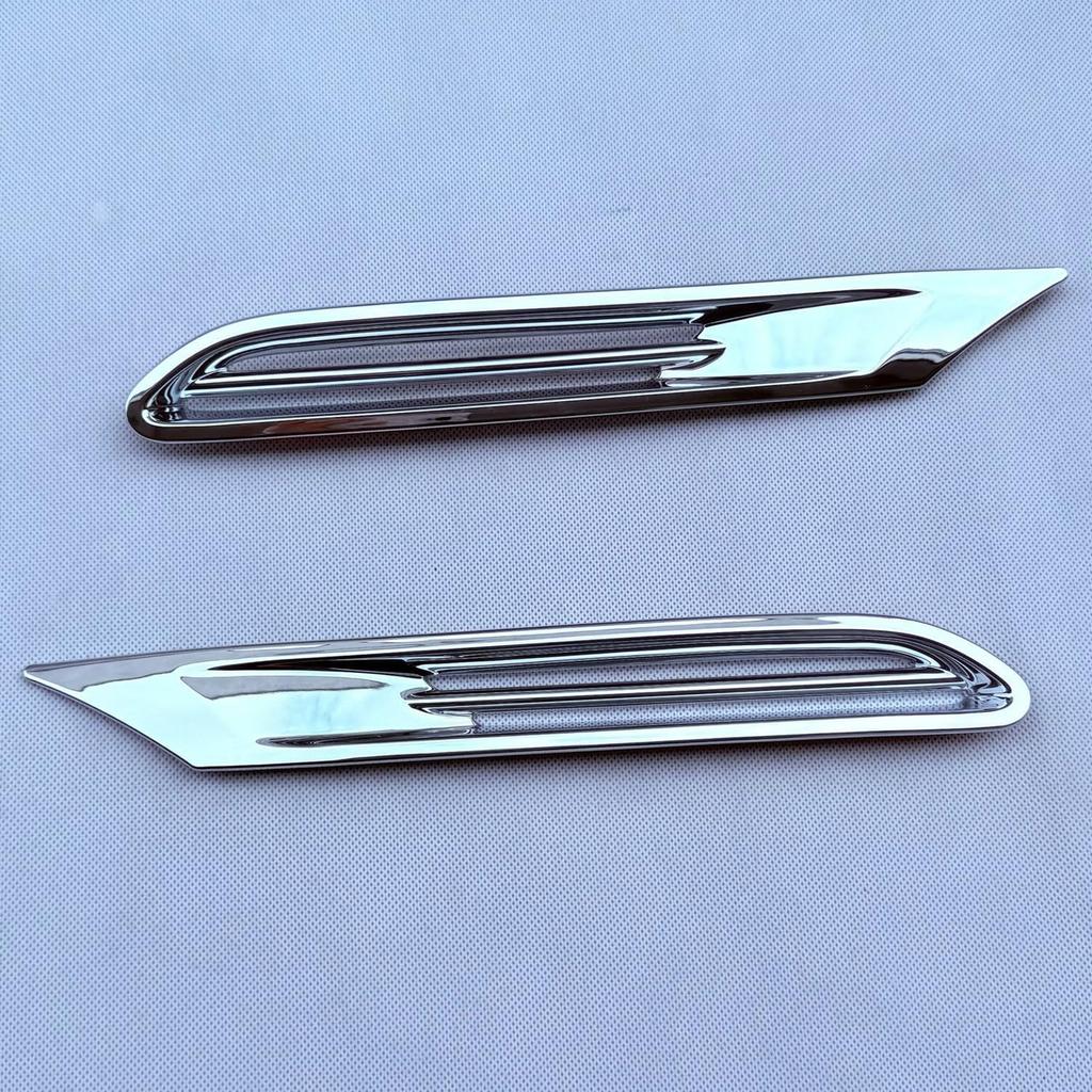 Pour Toyota Grand Highlander 2023-2025 ABS Chrome Cache-antibrouillard avant Garniture 2 pièces Accessoires de voiture