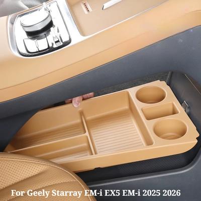Voor Geely Starray EM-i EX5 EM-i 2025 2026 Middenconsole Lagere Opbergdoos Armleuning Organizerbakje Interieur Accessoires