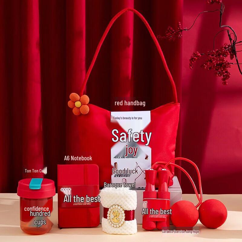 Corporate New Year Gift Set with Thermos & Accessories