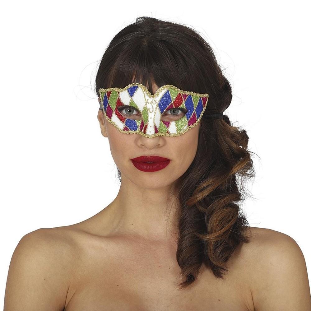 Fiestas Guirca Womens/Ladies Harlequin Eye Mask