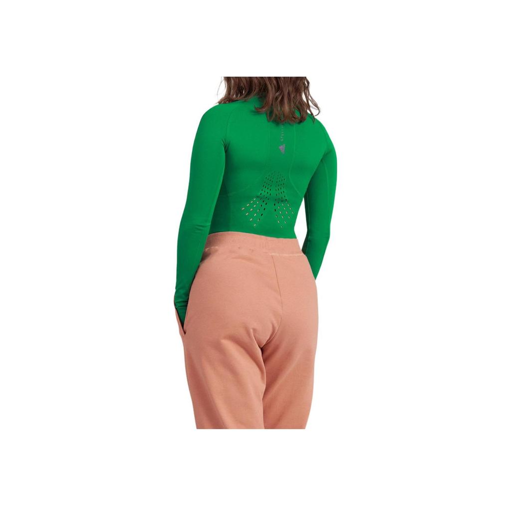 adidas by Stella McCartney Women's TruePurpose Training Long Sleeve Top Green HI6035
