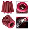 Universeller modifizierter Hochstrom-Luftfilter für Autos, Pilzkopf-Luftfilter 76mm, Universeller Pilzkopf-Luftfilter
