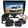 7" Monitor Heavy Duty CCD Rear View Camera + 2x 15m 4PIN Cable Reverse Cam Kit