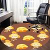 1pc Animal Crossing Office Round Area Rug, Under Office Chairs Bedroom Living Room Home Decor  a1016250