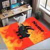 Custom Name Goat Printed Carpet,Rug for Office Chair Living Room Bedroom Kitchen Room Decor Gifts.