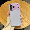 Simple lychee pattern lens is suitable for iPhone16Pro max Apple 17 mobile phone case 14/15 advanced hard case