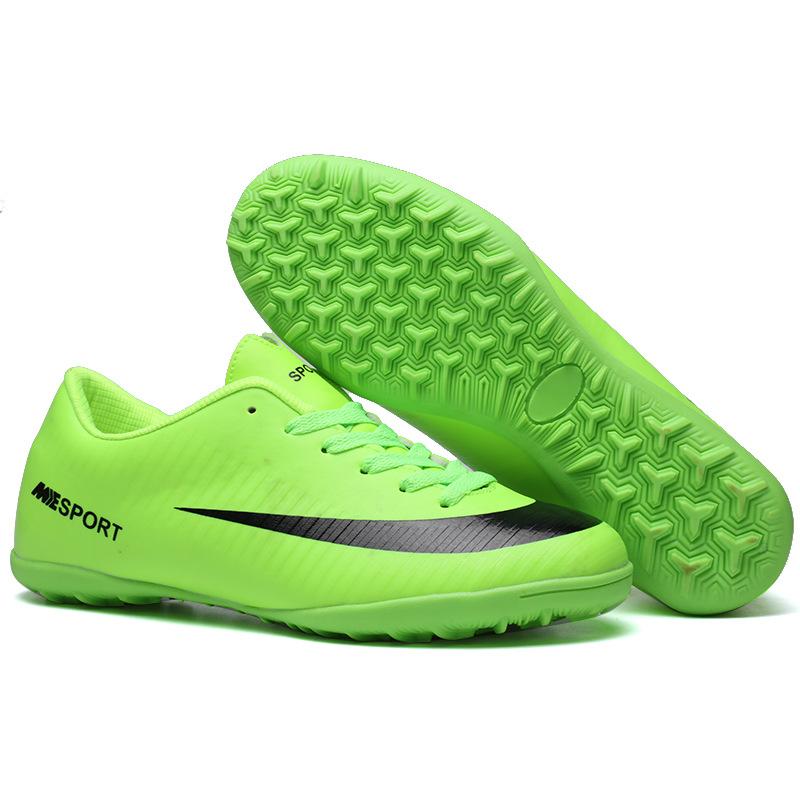 Spot Football Shoes Men's and Women's Broken Nails Tf Primary and Secondary School Students Children's Grass Training Teenagers Non-slip Sneakers