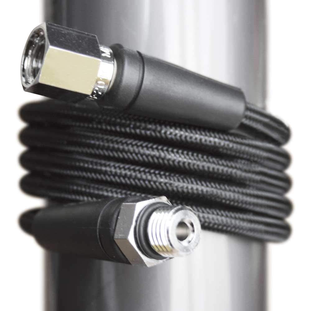 

SUUNTO Lightweight Miflex Mesh Carbon Hose, 84cm Long, for High-Pressure Gauges [SS019687000] Carbon HD Miflex