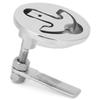 316 Stainless Steel Boat Steering Lock Latches Tension T Handle Ship Hardware Accessories