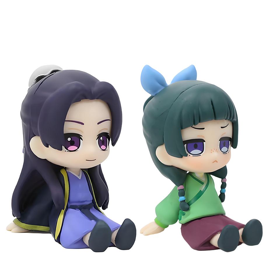 6cm Maomao Jinshi Action Figure Jinshi Statue Pvc Model Collection Action Figures Mini Cute Maomao Figurine Doll Gifts