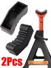 6Ton Car Rubber Slotted Guard Jack Stand Pad Support Block Lifting Lift Frame Rail Pinch Protector Anti-Slip Floor Cushion