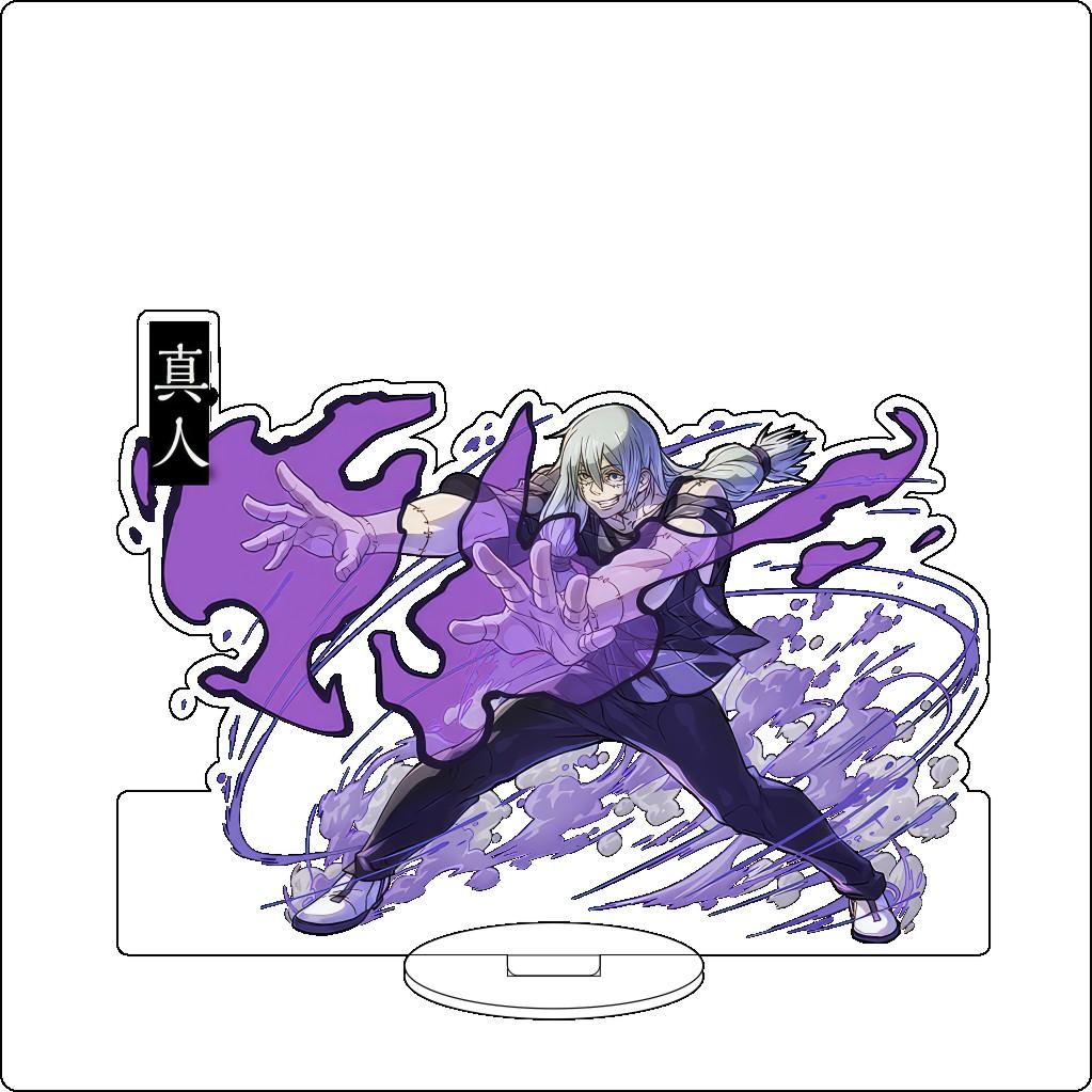 16CM Anime Cosplay Acrylic Stand Ornaments Gojo Satoru Geto Suguru Okkotsu Yuta Figure Stand Halloween Gifts