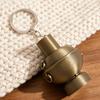 Keychain Pendant Simulated Copper 3D Printed Hot Pot Charm Key Chain National Style Decorative