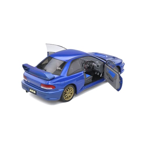 Solido 1/18 Scale Subaru Impreza WRX 22B STi 1998 Sonic Blue SOLIDO SUBARU IMPREZA 22B STi S1807401