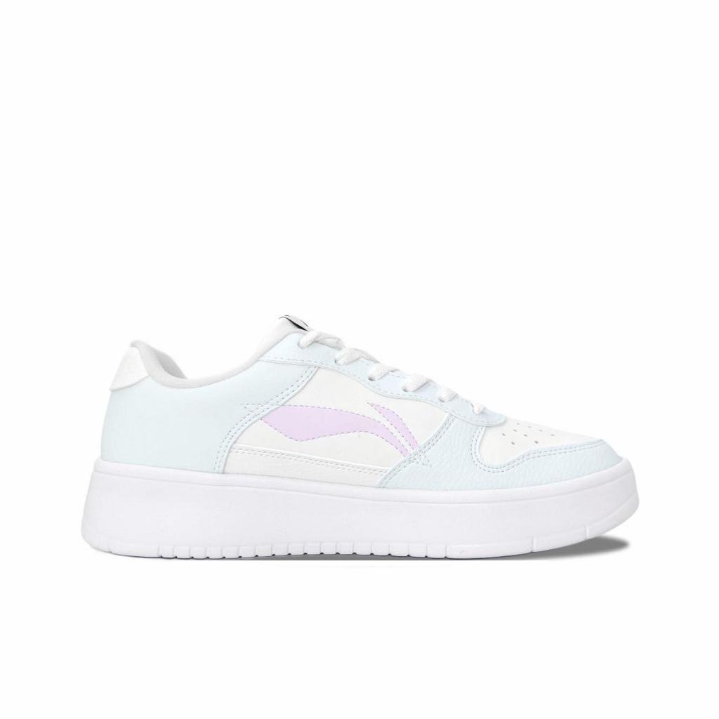 Li Ning Floating Boat Starfall Among Clouds, Moonrise Synthetic Leather Low top Skateboard Shoes Unisex AGCS420-6(Team2095-)