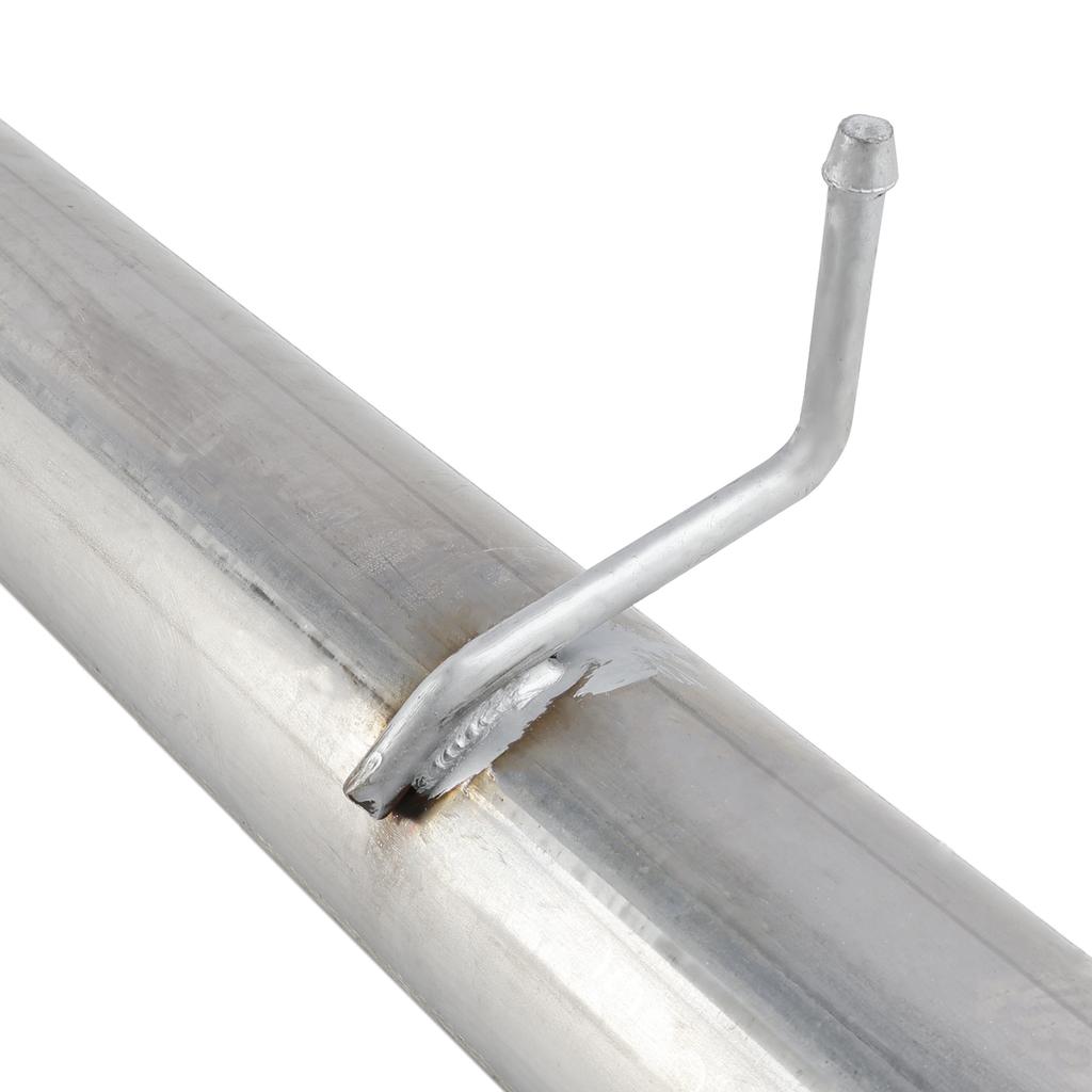 4" Exhaust DPF Race Pipe For 2007.5-2012 Dodge Ram 6.7 Cummins Diesel Stainless Steel