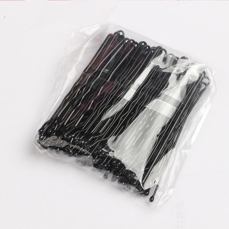 50Pcs/lot wave surface Hair Clip Lady Hair Clips Curly Wavy Grips Hairstyle Hairpins Women Bobby Pins Hair Accessories For Women