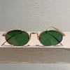 JYL TS Sunglasses UV Protection Small Ellipse Metal/3608