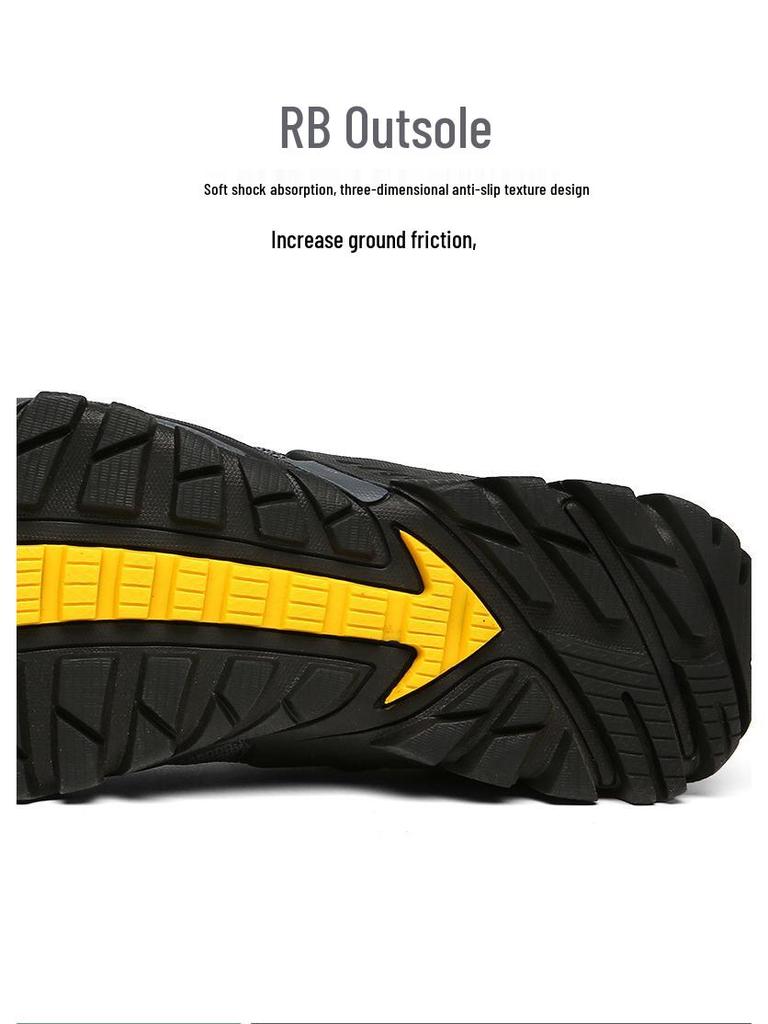 Breathable Plus Size Outdoor Non-slip Hiking & Trekking Shoes for Climbing and Fishing